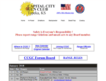 Tablet Screenshot of capitalcitygunclub.com